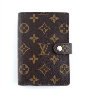 Louis Vuitton Brown Agenda Pm Monogram Canvas